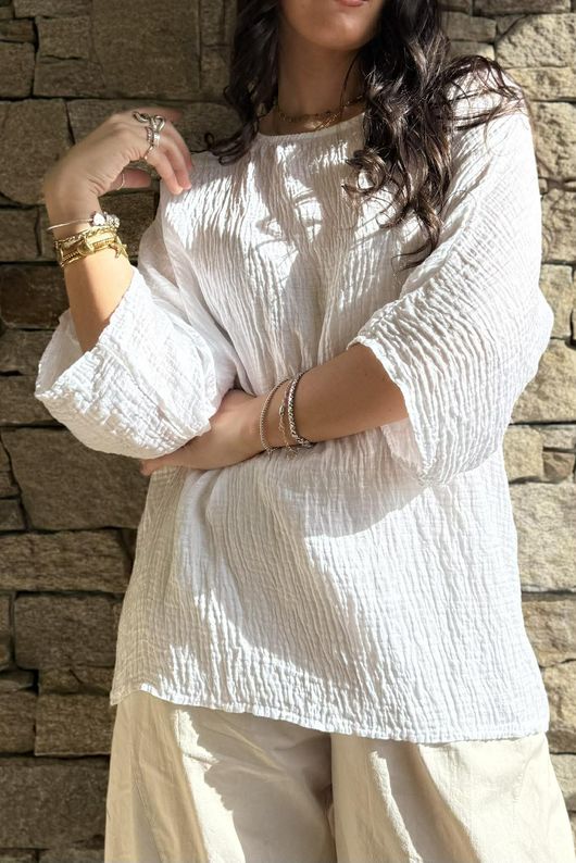 Cova Santa Relaxed Top White /11=